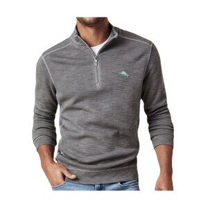 Tommy Bahama Tobago Bay Half Zip Pullover Men’s 4XB Cave Big & Tall